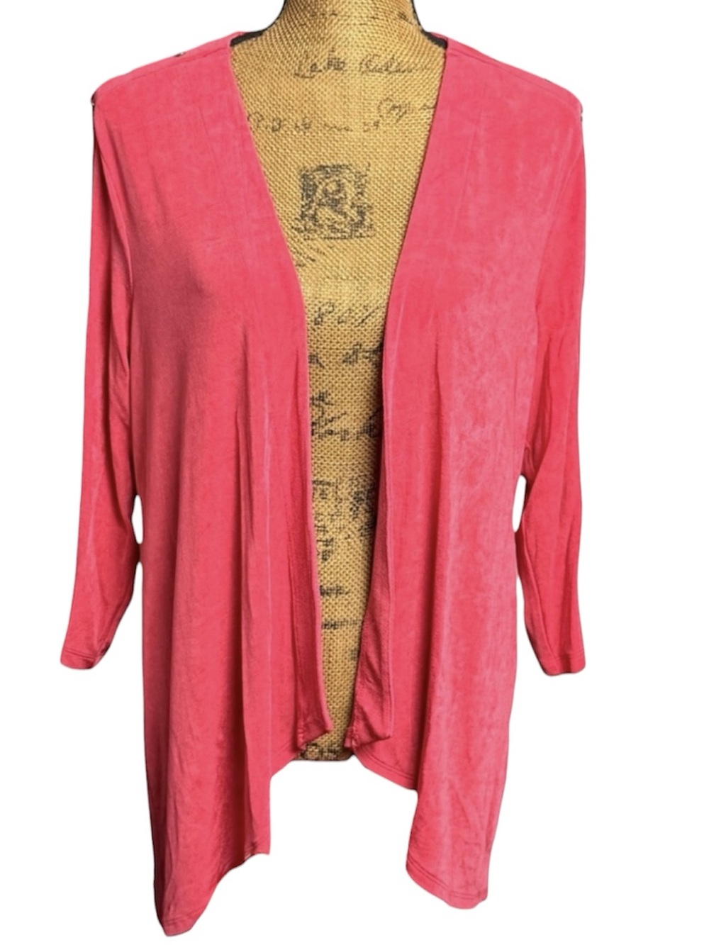 Travelers by Chico’s open front high-low studded cardigan Women’s 12 Chico’s 2